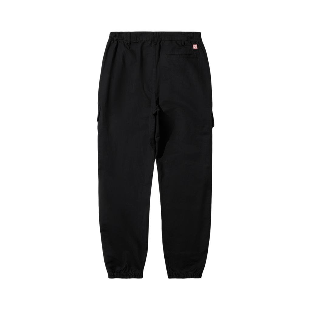 Li Ning Skateboard Series Loose Fit Cuffed Solid Color Casual Pants Men Bottoms Black AKXU571-2