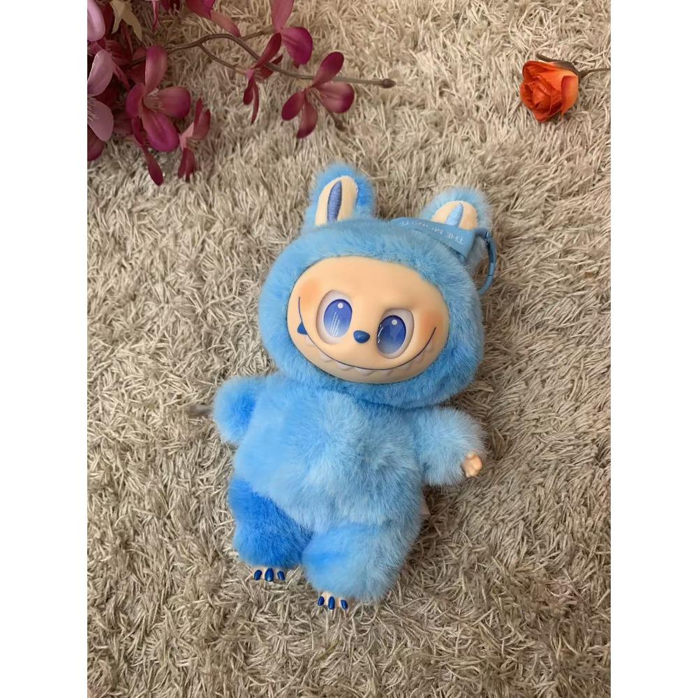 Three Generations of Baby Christmas Elk Trendy Vinyl Doll Plush Blind Box Doll Keychain