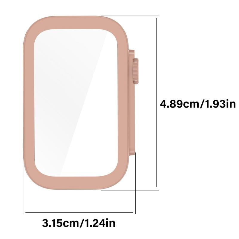 Hard Shell Cover Smartwatch Protective Case Protects Against Drops & Scratches Simple To Install for Band 9 Active