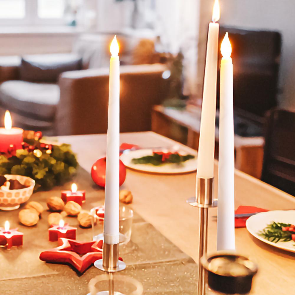 3/1 szt. LED bezpłomieniowe świece zasilane bateriami elektroniczne lampy tealight do dekoracji domu wesele urodziny oświetlenie