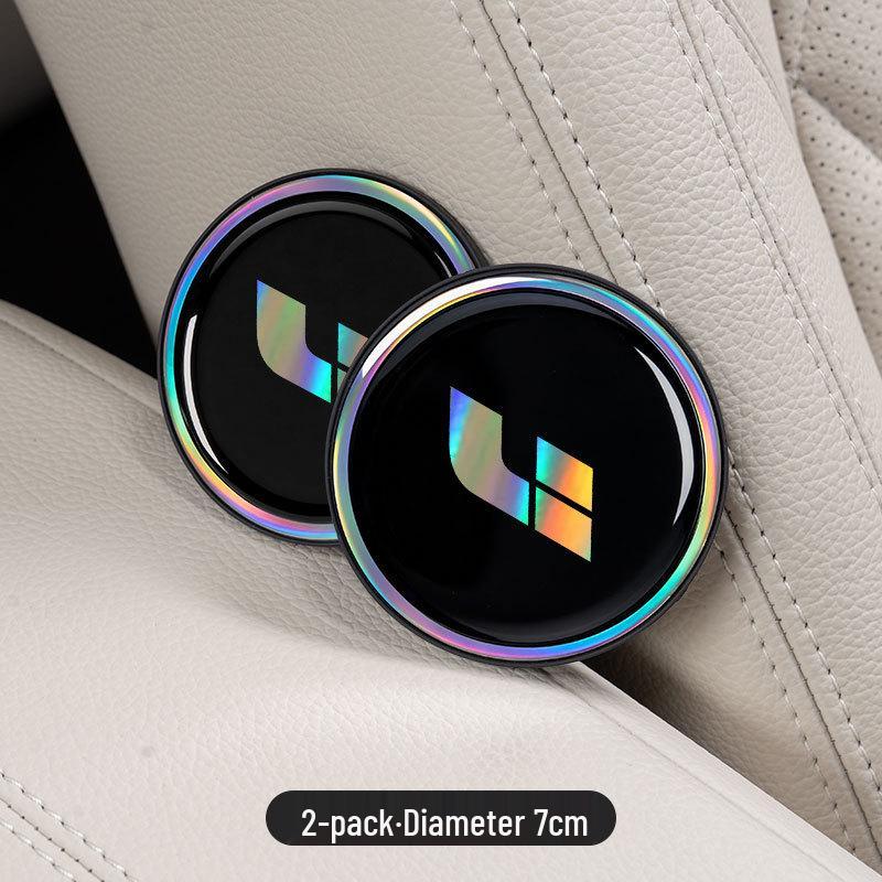 Compatible with Li Auto Models - Seven-Color Interior Silicone Cup Coaster