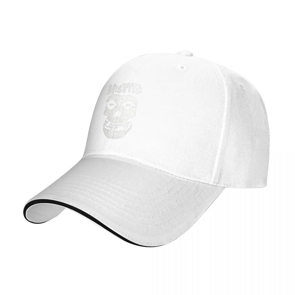 Misfits Heavy Metal Baseball Caps Retro Punk Horror Skull Sandwich Cap for Men Women Adjustable Dad Hat Outdoor