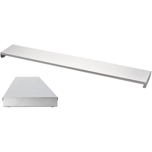 ERNEST [Made In Japan] Flat Stainless Steel Exhaust Vent Cover, Scratch-Resistant (Made with New "Shin Ginga" Stainless Steel), 65cm Wide, Gas/IH Stov