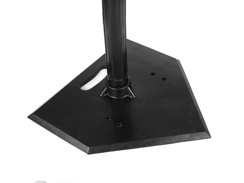 Adjustable Baseball Batting Trainer for Kids & Adults - Rubber Softball Stand
