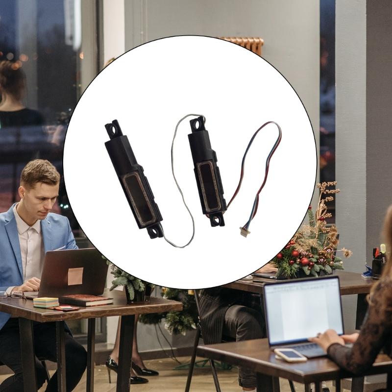 1 Pair Laptops Built in Internal Speaker Kit Left + Right Replacement for  E5480 E5490 E5491 E5495 5480 P72G