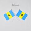 Barbados 10pieces of 14*21 Cm Hand-waving Flags