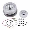Steering Wheel Hub Adapter 5&6 Hole Compatible with 1969-1994 Chevrolet Chevy GM Flaming River Ididit Buick Jeep Pontiac