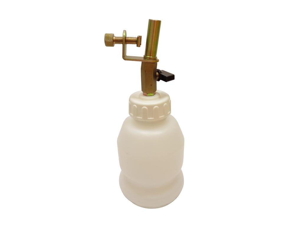 Brake Fluid Reservoir Tank, 1L, with Measuring Tape and Cock, for Brake Fluid Refills