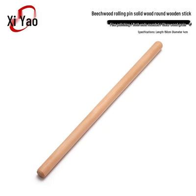 Beechwood Solid Wood Rolling Pin