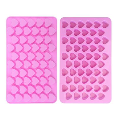 Mini Heart Mold Silicone Ice Cube Tray Diy Chocolate Fondant Mould 3D Pastry