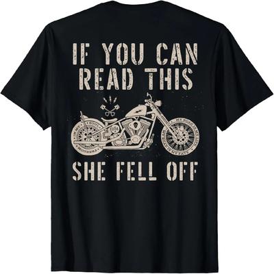 Pokud to dokážeš přečíst, spadla z rozbitého motocyklu.