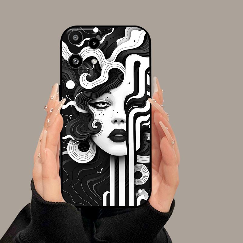For Nothing Phone 3a Lite Case Cute Cartoon Painted Soft Silicone Back Cover For Nothing Phone3a Lite 3aLite TPU Bumper Coque