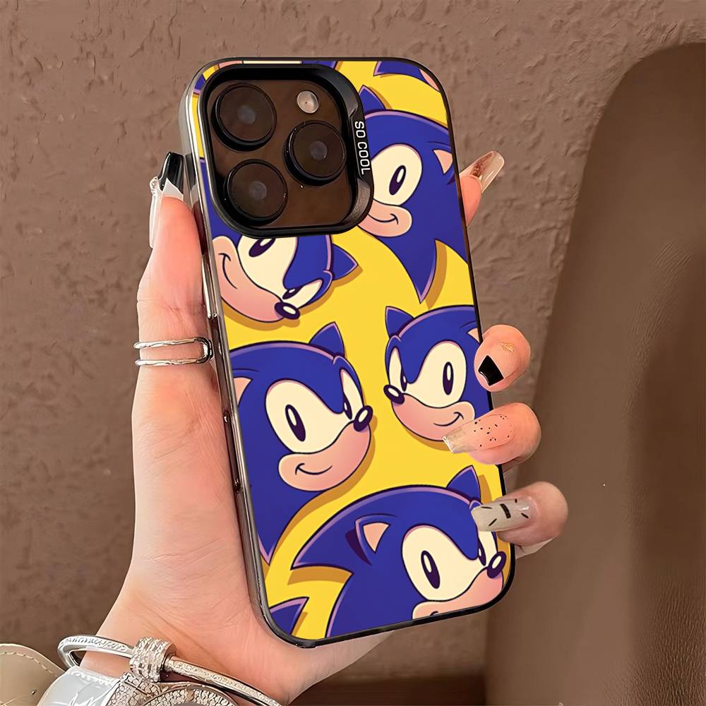 Supersonic Capability S-SonicS Movie Phone Case For IPhone 17 16 Plus Pro Max 15 14 13 12 11 Matte Colorful Covers