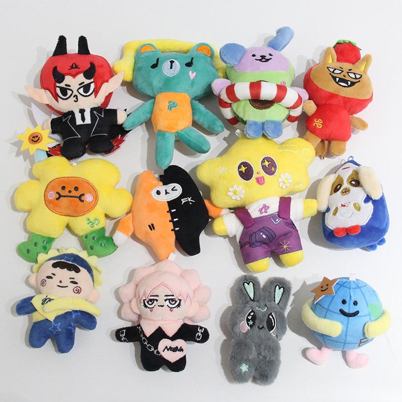 Thai Gmmtv Star Pondphuwin Series Plush Doll Pendant Juniormark Jimmysea Cute Anime Cotton Doll Kawaii Bags Keychain Accessories