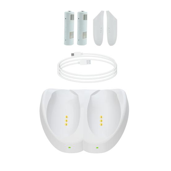 

Подставка для зарядной станции игрового контроллера со световым индикатором, защита от перезарядки, держатель дисплея, зарядная база для Meta Quest 3 A