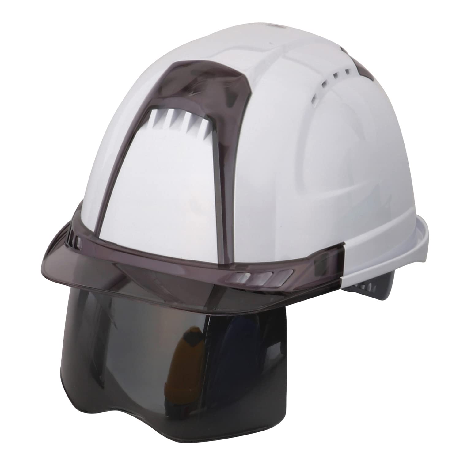 Шлем TOYO Venti Plus с лицевым щитком, Белый, Нет. 391F-S-S