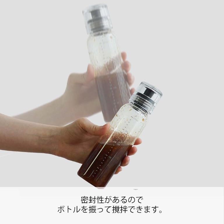 Hario Dressing Bottle Slim 250ml Can Be Used with Boiling Water Black DBSN-250-B