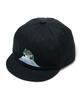 [go Slow Caravan] 342903 Canvas Short Visor Cap Black Free