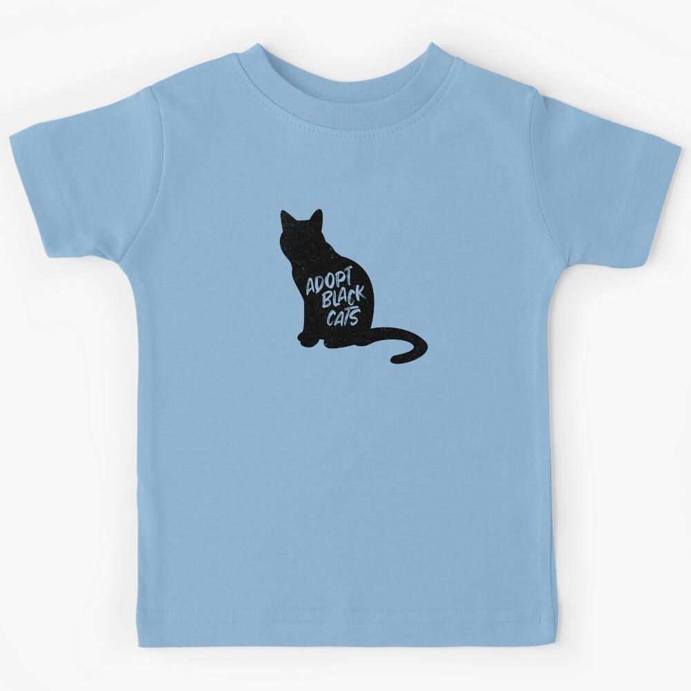 Adopt Don t Shop - Black Cat Advocate Kids T-Shirt 110