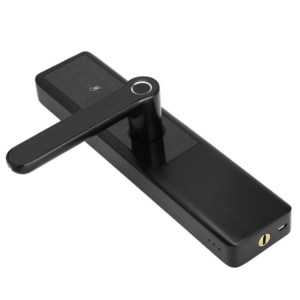 5 Ways Digital Touch+ Password +Key+pad Card+Fingerprint Digital Smart Door Lock Fingerprint Electric Biometric Fingerprint Lock