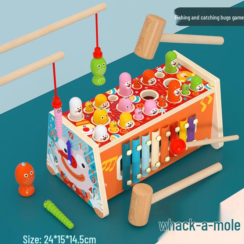 

Магнитная игрушка для рыбалки для малышей - Обучающий набор «Иди на рыбалку» для возраста 1-3 года