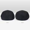 Sun hat summer breathable beret cap cap linen hollow solid color beret forward hat sun protection men and women