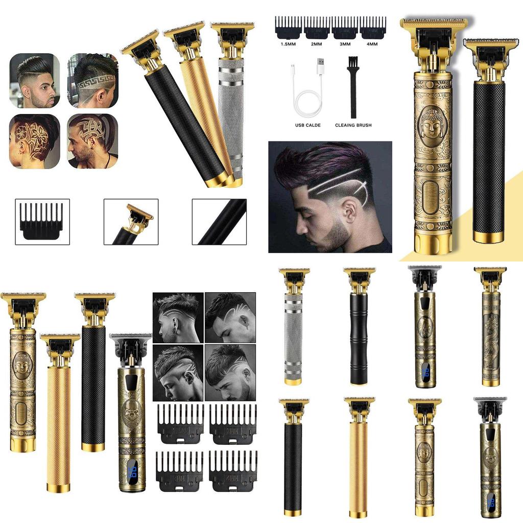 Lightweight Professional Hair Clippers Cordless Trimmer With Usb Fast Charging