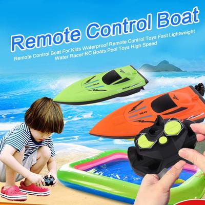 High Speed Remote Control Boat Sailing Boat Waterproof Racer RC Boats Electric Long-lasting Wireless Speedboat Toy Kids Toy