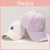 Cotton Baseball Cap For Women With Letter Embroidery Sun Protection For Spring Summer Casual Wear