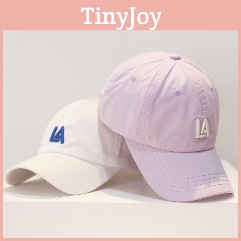 Cotton Baseball Cap For Women With Letter Embroidery Sun Protection For Spring Summer Casual Wear