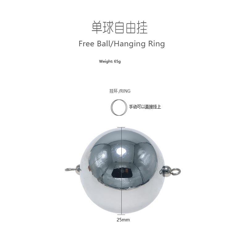 Sex Toys Accessories Nipple Clamp Yin Clip Pendant Weight Bearing Ball Scrotum Penis Yin Clip Increased Hanging Funny Ball