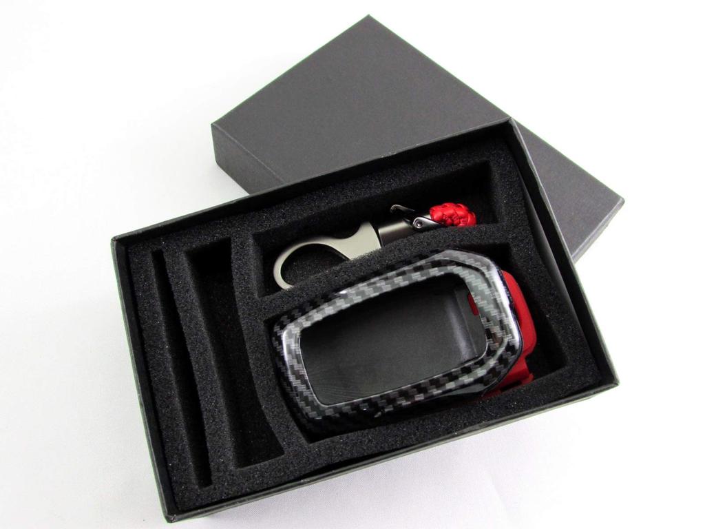 BRIGHTZ Crown Sports AZSH36 AZSH37W Carbon Style Smart Key Case