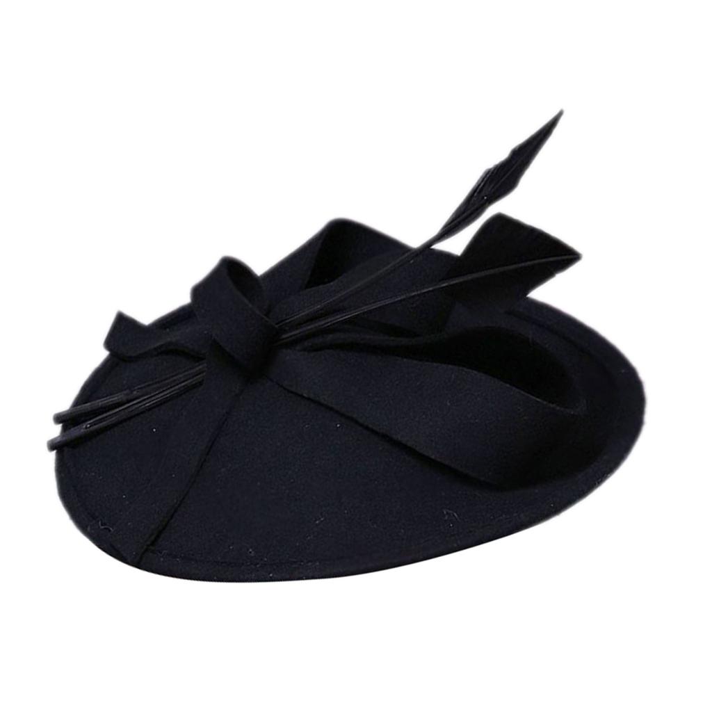 Vintage Fascinator Hat Wedding Fascinator Headband Elegant Pillbox Hat for Women Wedding Church Dinner Party
