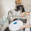 Pot Cleaning Brush Vertical Multifunction Kitchen Suction Cup Type Sink Cleaning Scrub Brush Long Handle