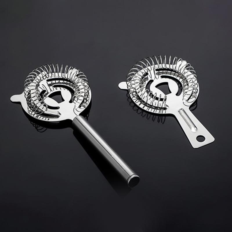 Bar Tool Set Accessories Drink Strainer Bottle Opener Double Side Peg Measurer