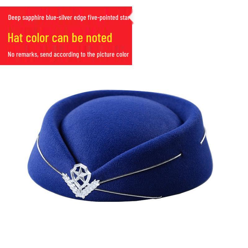 Flight Attendant and Front Desk Performance Etiquette Hat