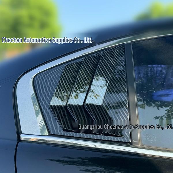 Carbon Fiber Rear Window Louvers for Honda Accord 08-13