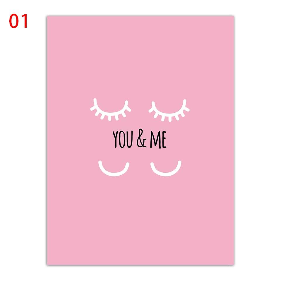 

Абстракция ТЫ И Я Я ЛЮБЛЮ ТЕБЯ Вместе Навсегда Скандинавский Стиль Настенная Живопись Холст Печать Картина Современный Декор Для Гостиной Картина Без Рамы 21*30cm No Frame