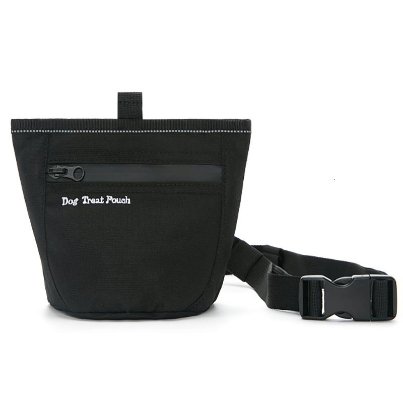 

Quality Dog Treat Bag Training Professional Magnetic Opening Pocket Pet Treat Pouch With Adjustable Clip Waist Belt Pet Supplies чёрный