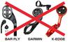 Conversion adapter for GP standard NiteRider Aluminum [REC MOUNT] (adapter lights) (GoPro) (Knight Rider) [GP-Nite2]
