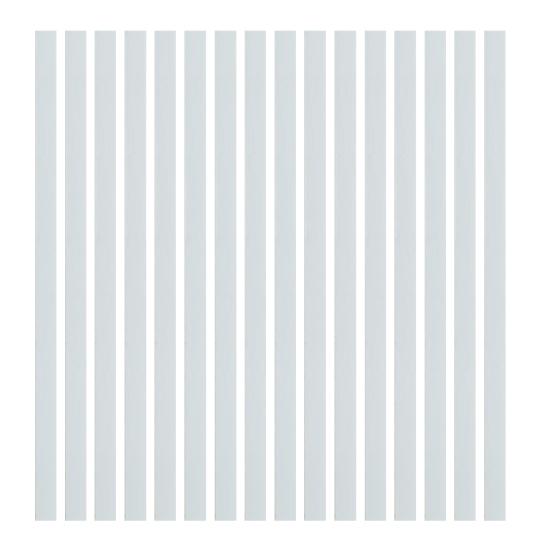 1 Rolle 500 x 44,5 cm, mattierte Fensterfolie, gestreift, Sichtschutz, Sonnenschutz, wiederverwendbar, selbstklebend, für Zuhause, Büro, Badezimmer, Glasabdeckung