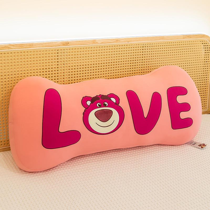 

Plush Doll Lotso Toy Pooh Stuffed Girls Sleeping Pillow Cushion Gift Kids Lots,55cm