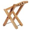 Guitar Footstool Bamboo Portable Foldable Stool Pedal Musical Instrument Playing Foot Rest