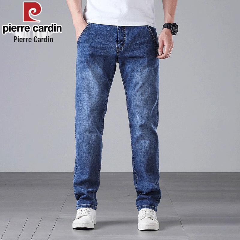 

Pierre Cardin Men s Relaxed Straight-Leg Thin Jeans 29 (Waist 2.2 Chi)