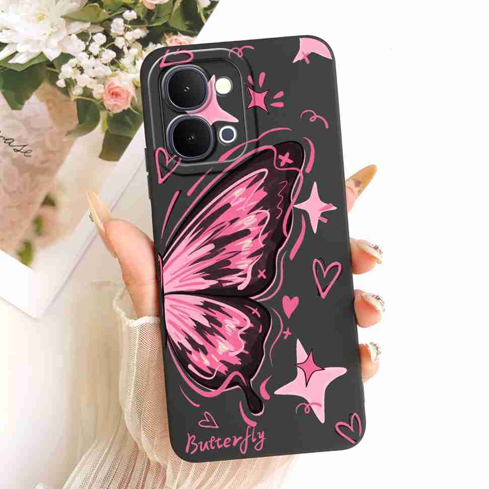 For Vivo Y31d 4G V2543 Case Fashion Cartoon Painting Silicone Full Protcetion Back Cover For Vivo Y 31d Y31D 4G Bumper Shell