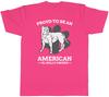 Proud American Bully XL Owner Unisexs TShirt Pitbull Lover Dog Pet Best Friend Tee