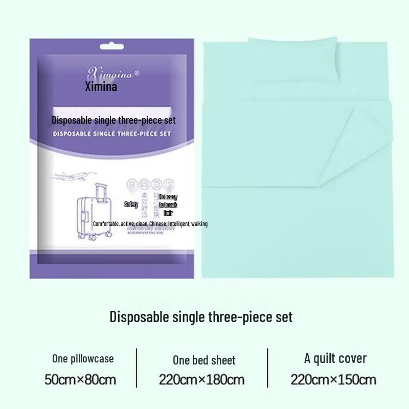 Disposable Double Travel Bedding Set