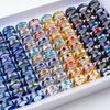10 teile/los Großhandel Mode Einfache Edelstahl Ring Für Männer Frauen Schöne Trendy Punk Schmuck Vintage Geburtstag Party Geschenke