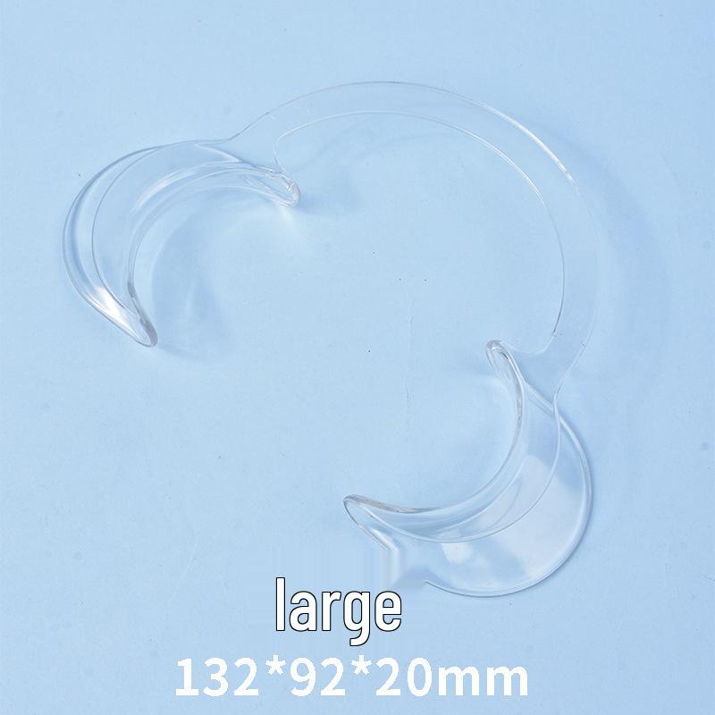 C-Shaped Transparent Orthodontic Mouth Prop Retractor