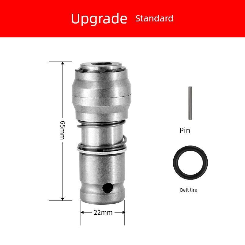 

Electric Wrench Converter Large Torque Electric Wrench Electric Hammer Impact Wind Gun Accessories Complete Drill Wall Punching Tool [Upgrade] (no drill bit)